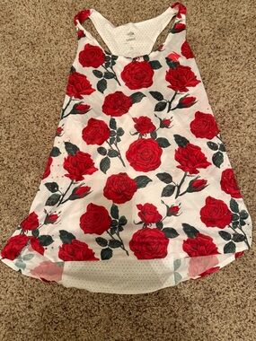 Rabbit roses singlet